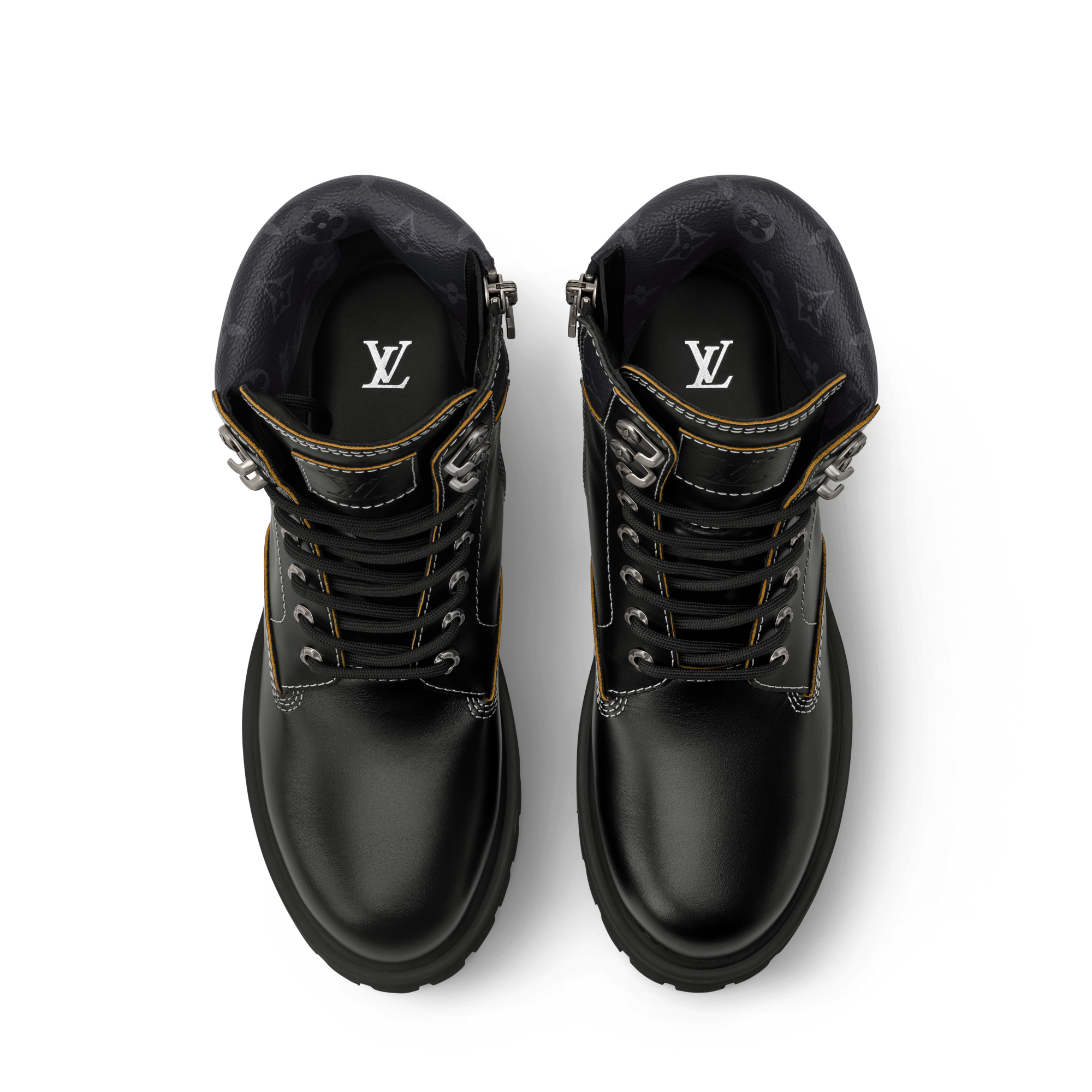 Negro Botas Zapatos | LOUIS VUITTON ®